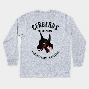 Cerberus Pet Adoptions Kids Long Sleeve T-Shirt